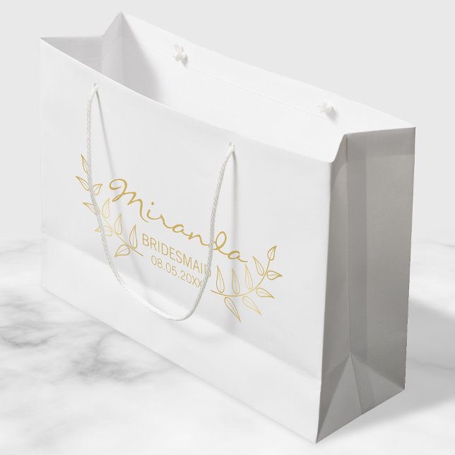 Bolsa De Regalo Grande Elegantes galardonadas de oro personalizadas para  (Subido por el creador)