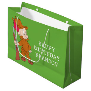 Bolsa De Regalo Grande ELMER FUDD™ el   con el arma