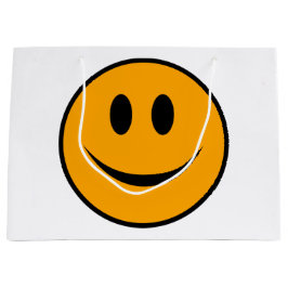 Bolsa De Regalo Grande Emoji Cara Sonriente