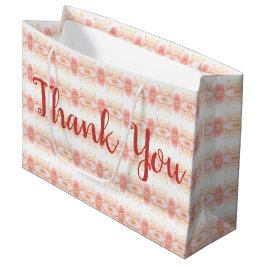 Bolsa De Regalo Grande En Rosa De Coral