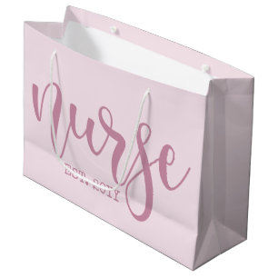 Bolsa De Regalo Grande Enfermera del año Personalizado Est Enfermera estu