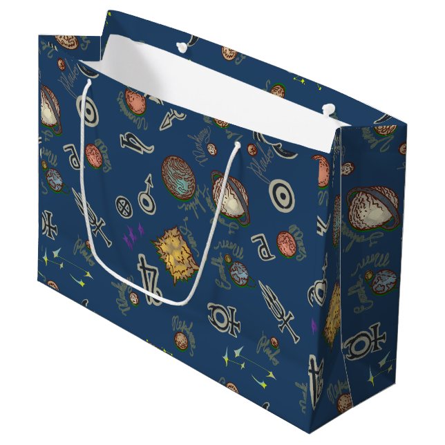 Bolsa De Regalo Grande Ensalada espacial (Angulo Anverso)