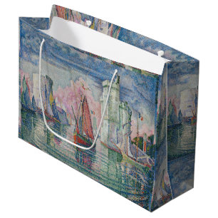 Bolsa De Regalo Grande Entrada de Puerto de la Rochelle Paul Signac