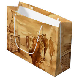 Bolsa De Regalo Grande Entrega De Yogur En El Histórico Arte De La Pintur