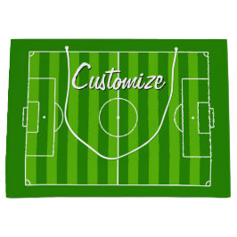 Bolsa De Regalo Grande Entrenador de fútbol/jugador Personalizado nombre 