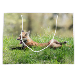 Bolsa De Regalo Grande Equipo del Fox rojo