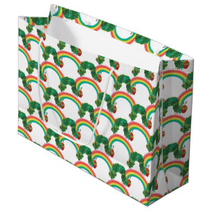 Bolsa De Regalo Grande Eric Carle   Patrón de oruga muy hambrienta