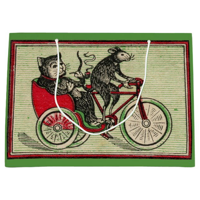 Bolsa De Regalo Grande Es bueno ser el gato (Anverso)