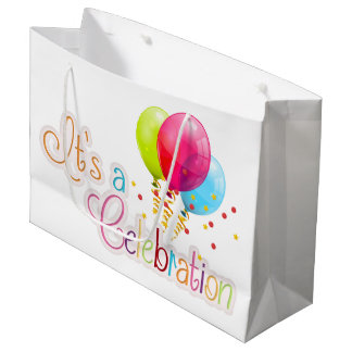 Bolsa De Regalo Grande Es una celebración