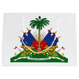 Bolsa De Regalo Grande Escudo de armas de Haití (Haití)