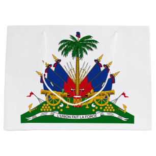 Bolsa De Regalo Grande Escudo de armas de Haití (Haití)