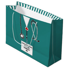 Bolsa De Regalo Grande Escuela de medicina Médica personalizada