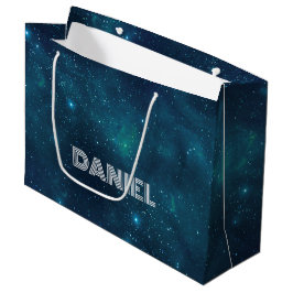 Bolsa De Regalo Grande Espacio profundo personalizado