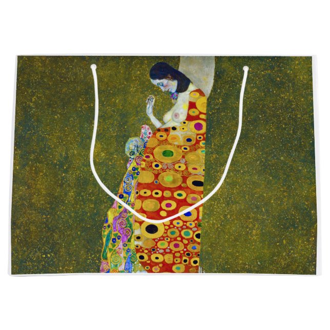 Bolsa De Regalo Grande Esperanza, Gustav Klimt (Anverso)