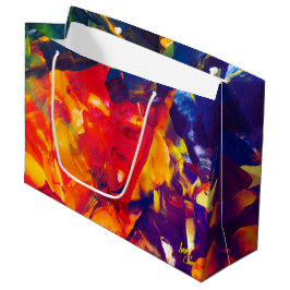 Bolsa De Regalo Grande Espiral psicodélica de SPWW