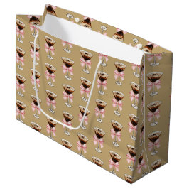 Bolsa De Regalo Grande Espresso Martini Pattern