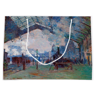 Bolsa De Regalo Grande Estación de Saint-Lazare, Monet