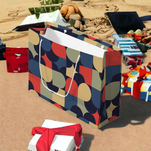 Bolsa De Regalo Grande Estilo Bauhaus mínimo