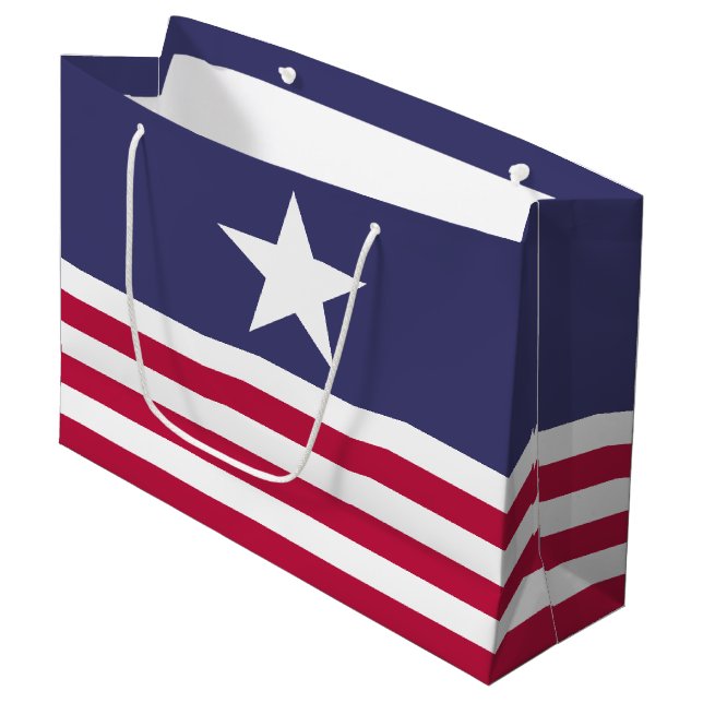 Bolsa De Regalo Grande Estilo patriótico americano (Angulo Anverso)