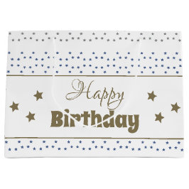 Bolsa De Regalo Grande Estrella acentuada