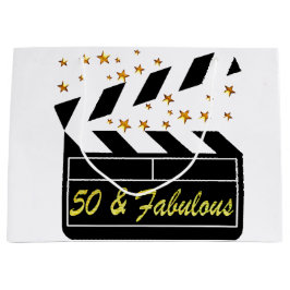 BOLSA DE REGALO GRANDE ESTRELLA DE PELÍCULA DE 50 AÑOS