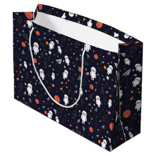 Bolsa De Regalo Grande Estrella del planeta de cohete