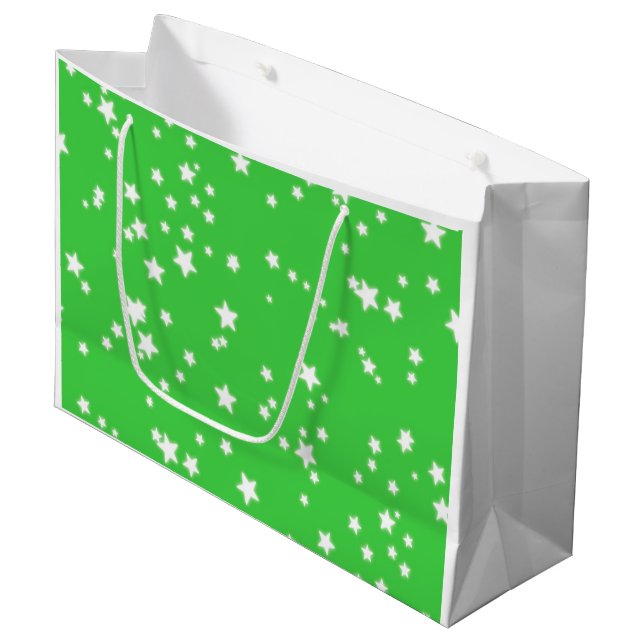Bolsa De Regalo Grande Estrellas (Angulo Anverso)