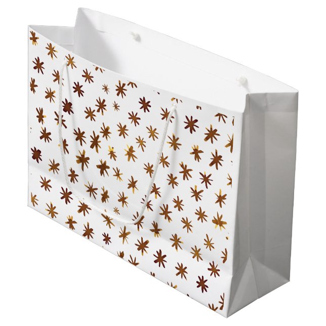 Bolsa De Regalo Grande Estrellas acuáticas - ámbar (Angulo Anverso)