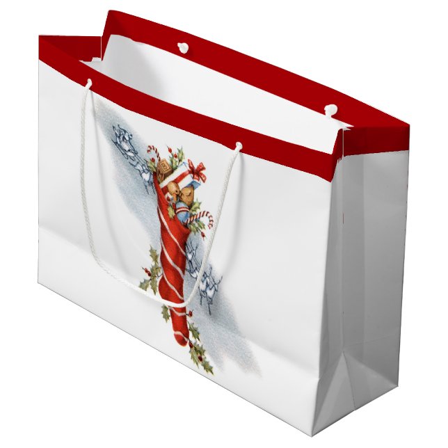 Bolsa De Regalo Grande Eve navidades (Angulo Anverso)