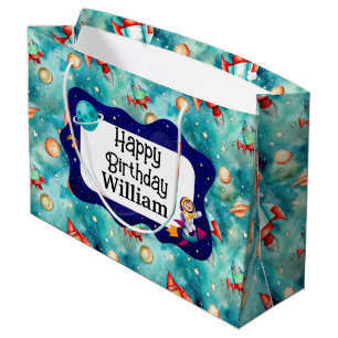 Bolsa De Regalo Grande Explorador de espacios para niños