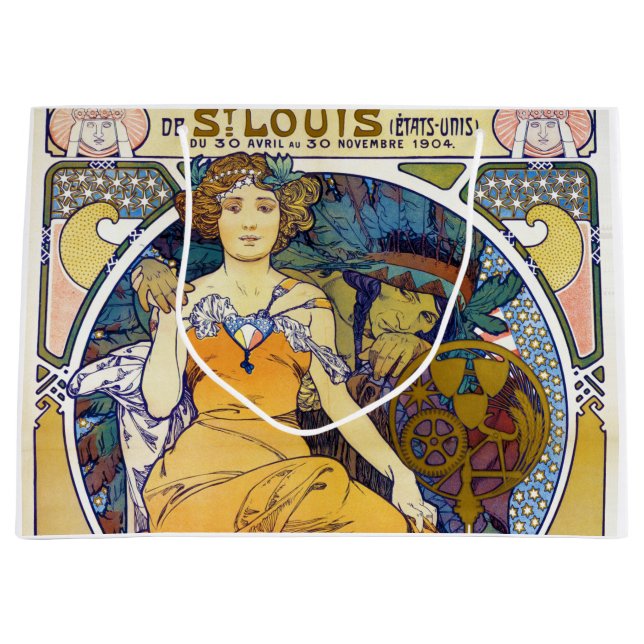 Bolsa De Regalo Grande Exposición de St. Louis, Mucha (Anverso)