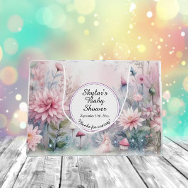 Bolsa De Regalo Grande Fairy Garden Baby Shower