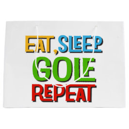 Bolsa De Regalo Grande Famoso Chiste Golf Golfer 