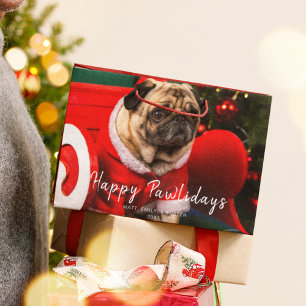 Bolsa De Regalo Grande Famosos Navidades Mascotas Fotografías de días fes