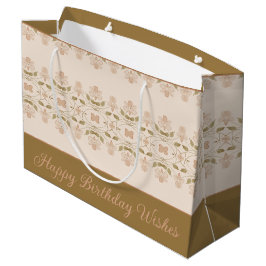 Bolsa De Regalo Grande Fancy Happy Birthday Wiers