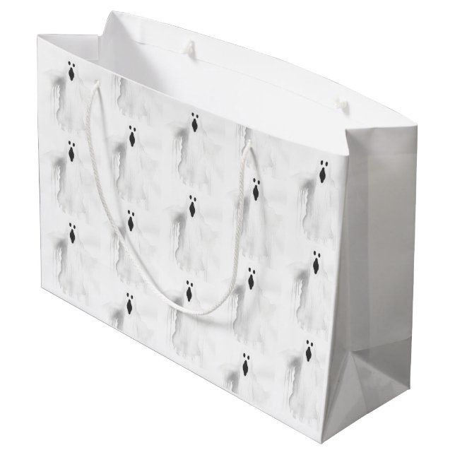 Bolsa De Regalo Grande Fantasma fantasmal (Angulo reverso)