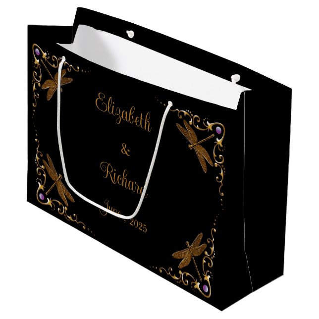 Bolsa De Regalo Grande Fantasy Fairy Tale Boda (Angulo Anverso)