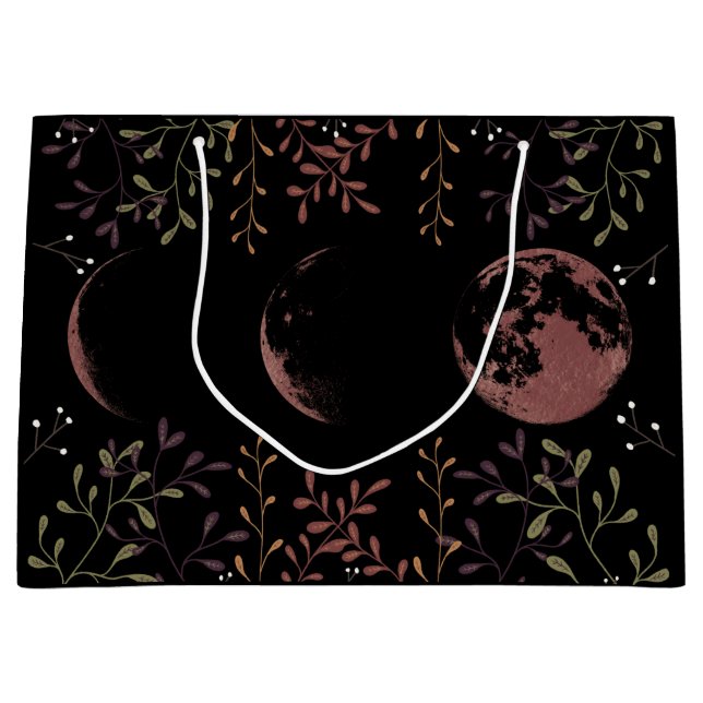Bolsa De Regalo Grande Fases de la Luna Oscura (Anverso)