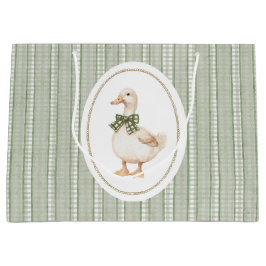 Bolsa De Regalo Grande Favor de bienvenida para baby shower de pato en gi