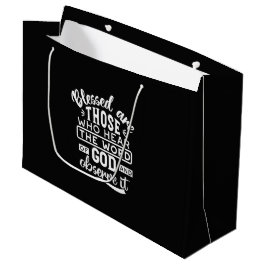 Bolsa De Regalo Grande Fe y Obediencia – Escritura Inspiradora