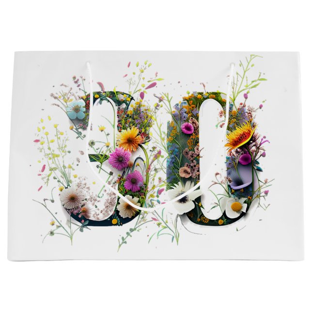 Bolsa De Regalo Grande Felices 30 años cumpleaños cumpleaños feliz cumple (Anverso)