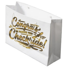 Bolsa De Regalo Grande ¡Felicidades por pasar tu checkride!