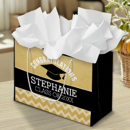 Bolsa De Regalo Grande Felicitaciones Graduado - Graduación Personalizada