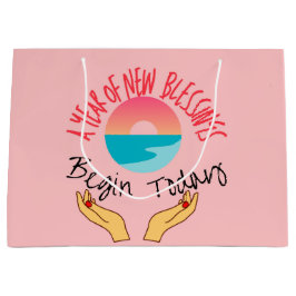 BOLSA DE REGALO GRANDE FELIZ AÑO NUEVO 2023