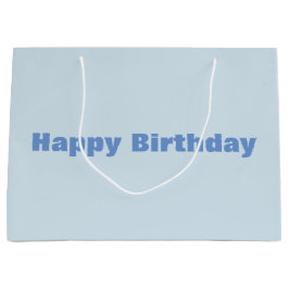 Bolsa De Regalo Grande Feliz cumpleaños