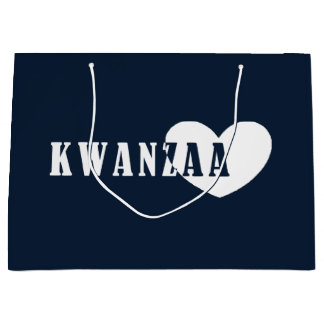 Bolsa De Regalo Grande Feliz Kwanzaa