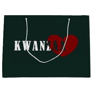 Bolsa De Regalo Grande Feliz Kwanzaa