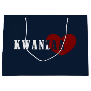 Bolsa De Regalo Grande Feliz Kwanzaa