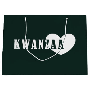 Bolsa De Regalo Grande Feliz Kwanzaa