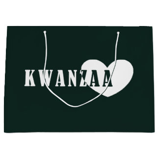 Bolsa De Regalo Grande Feliz Kwanzaa